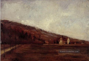  Banken Galerie - Studie für die Banken von marne im Winter 1866 Camille Pissarro